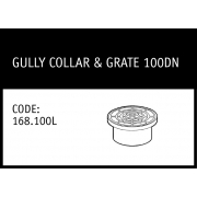 Marley Solvent Joint Gully Collar & Grate 100DN - 168.100L